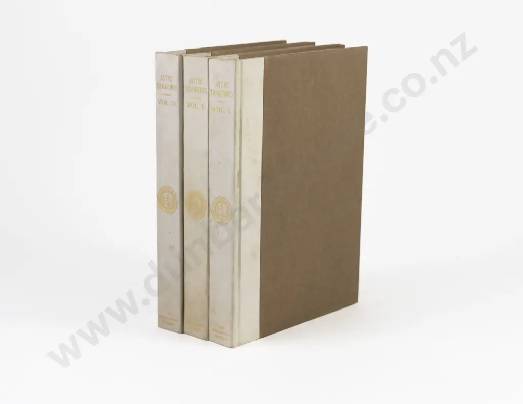 Sophocles, Euripides, Aeschylus, Attic Tragedies (3 Volumes, 1927) Image 1++