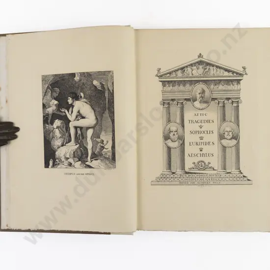 Sophocles, Euripides, Aeschylus, Attic Tragedies (3 Volumes, 1927)