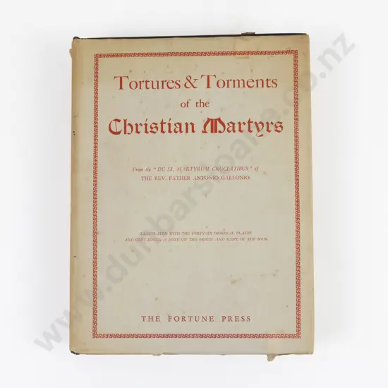 Allinson, A. R., Tortures and Torments of the Christian Martyrs, 1903