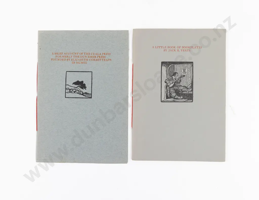 Yeats, Jack B, A Little Book Of Bookplates & A Brief Account Of The Cuala Press (2) Image 1++