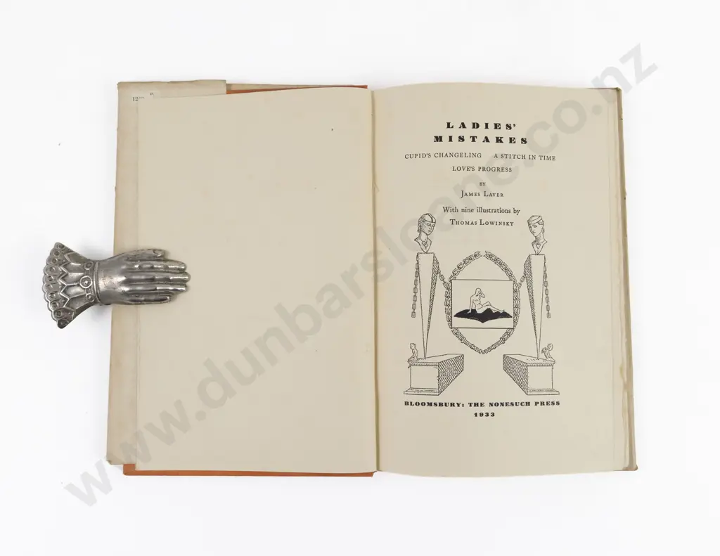 Laver, James, Ladies Mistakes, 1933 Image 1++