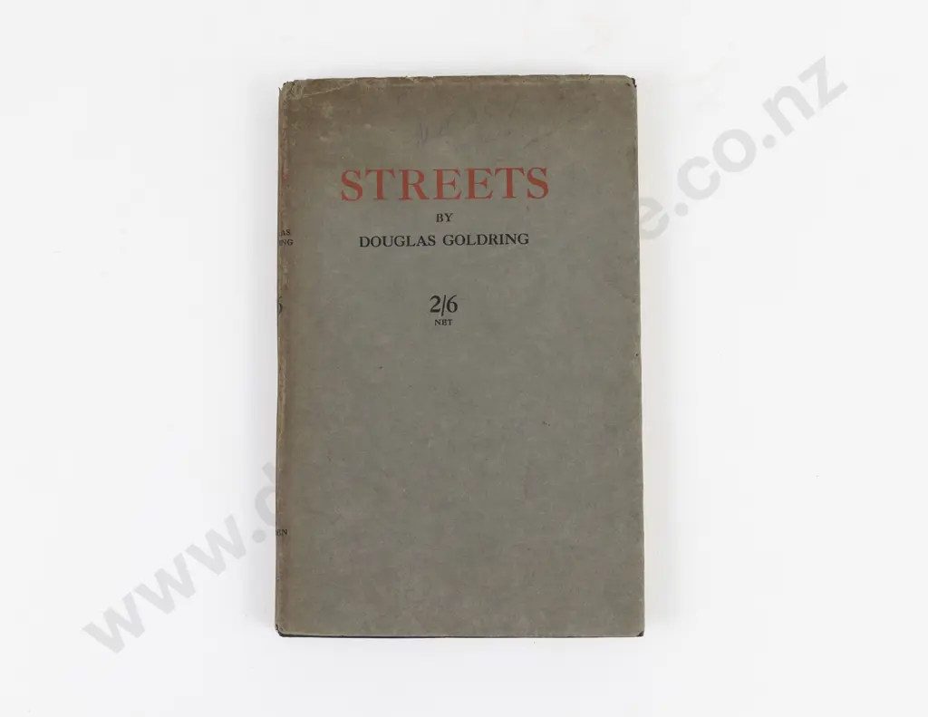 Goldring, Douglas, Streets A Book Of London Verses (Pat Lawlor's Copy) Image 1++