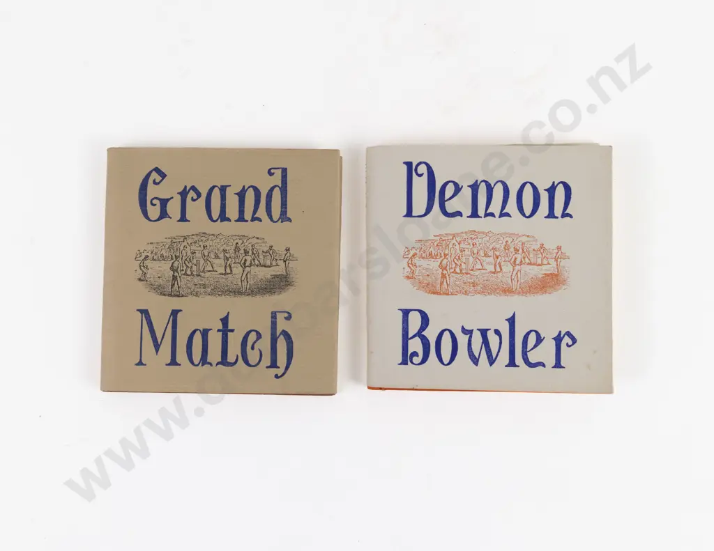 2 Small Nag's Head Press Cricketing Volumes Image 1++