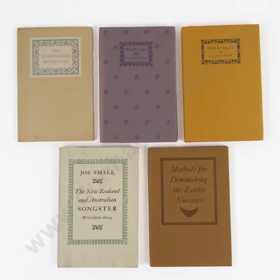 5 Various Nag's Head Press Published Volumes