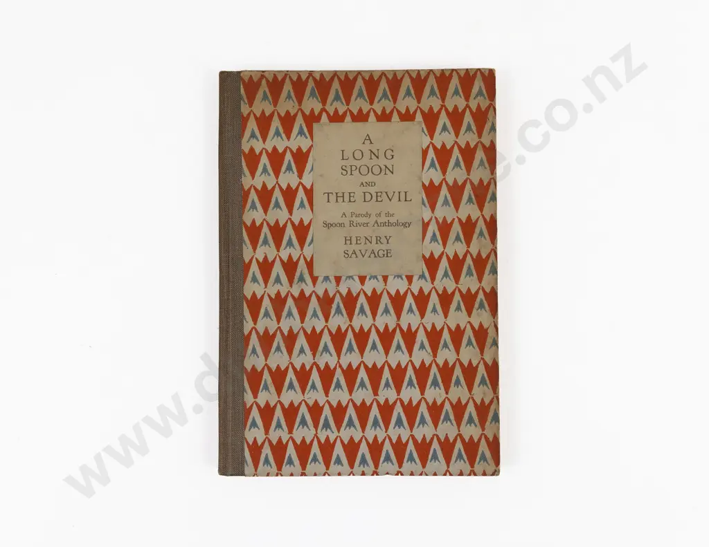 Savage, Henry, A Long Spoon And The Devil (Pat Lawlor's copy) Image 1++