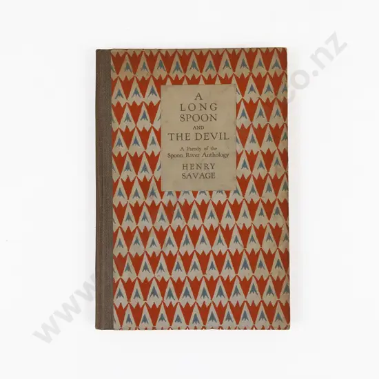 Savage, Henry, A Long Spoon And The Devil (Pat Lawlor's copy)