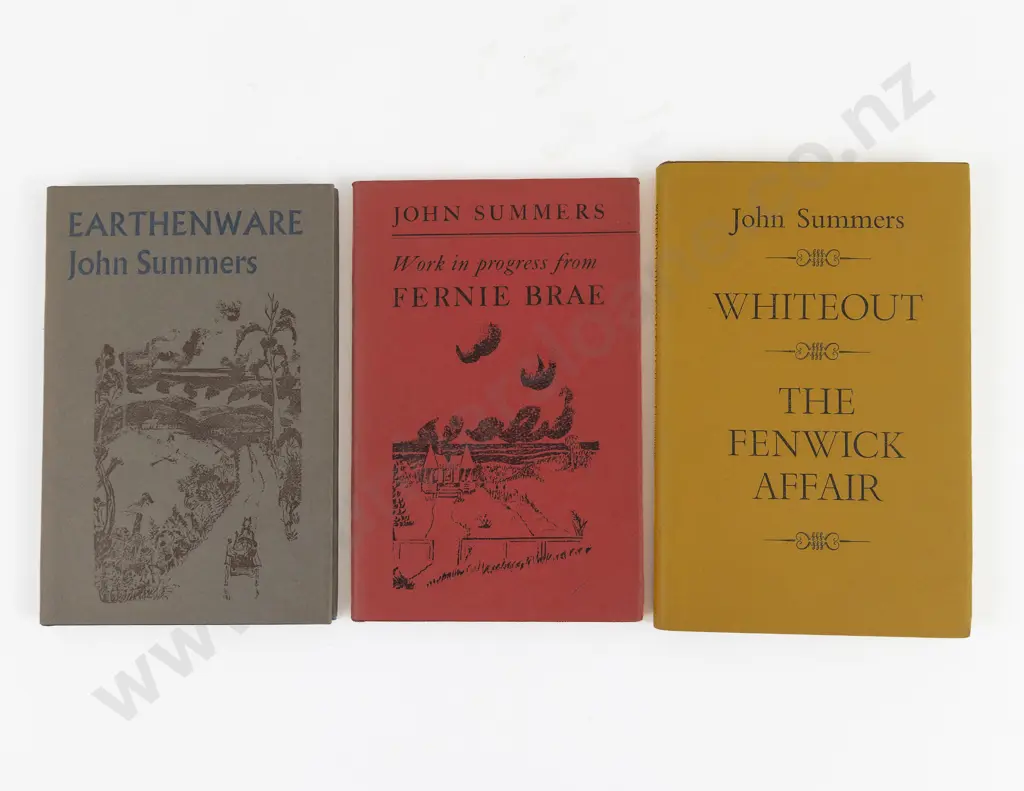 3 Nag's Head Printed Volumes by John Summers Image 1++