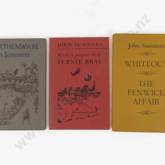 3 Nag's Head Printed Volumes by John Summers
