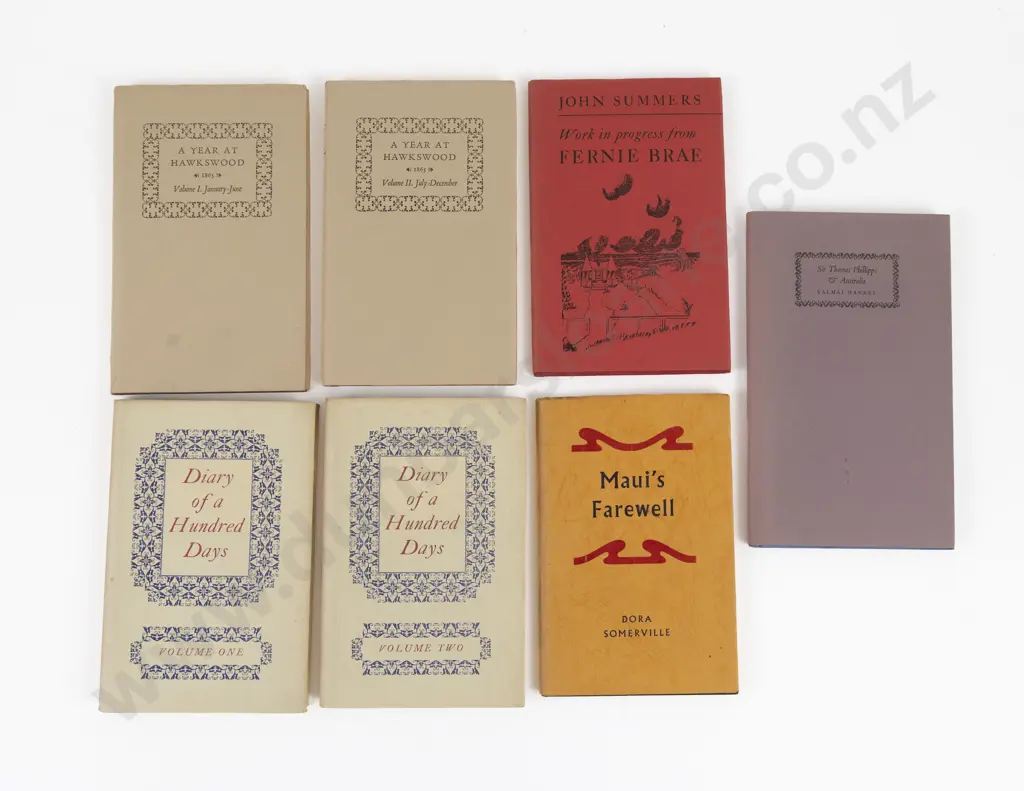 7 Various Nag's Head Press Printed Volumes Image 1++