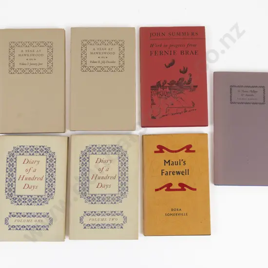 7 Various Nag's Head Press Printed Volumes