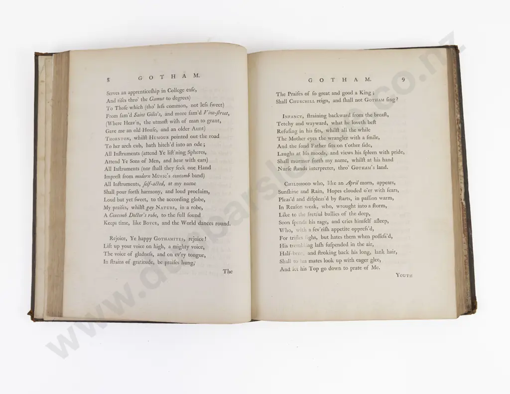 Churchill Charles - Poems By C. Churchill Volume II Image 1++