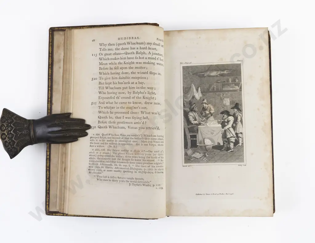 Butler Samuel - Hudibras (2 Volumes composed set) Image 1++