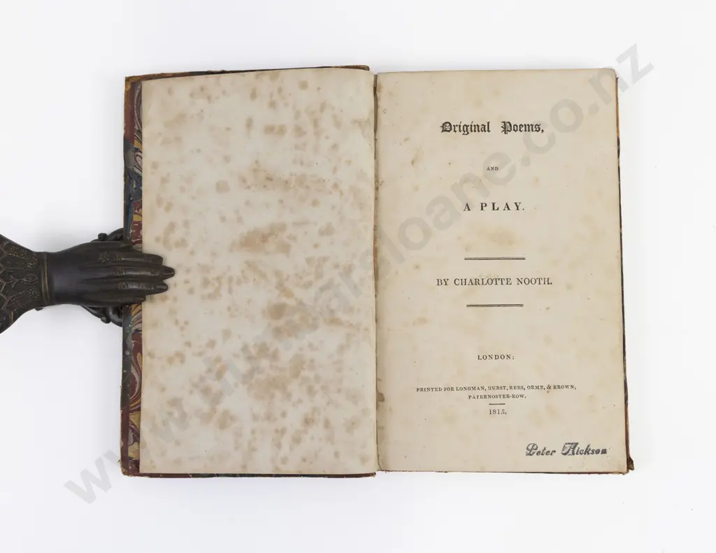 Nooth Charlotte - Original Poems and A Play Image 1++
