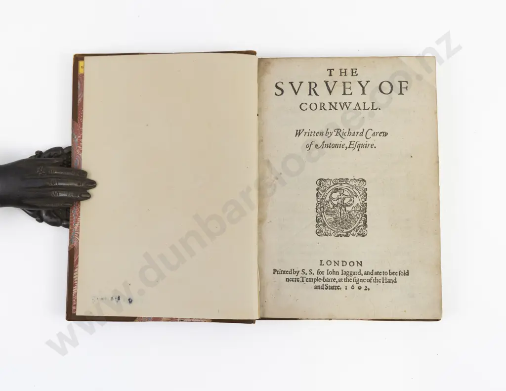 Carew Richard of Antonie Esquire - The Survey Of Cornwall Image 1++