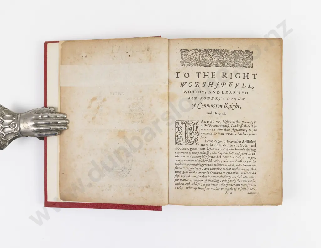 Camden, William, Remaines concerning Britaine, 1614 Image 1++