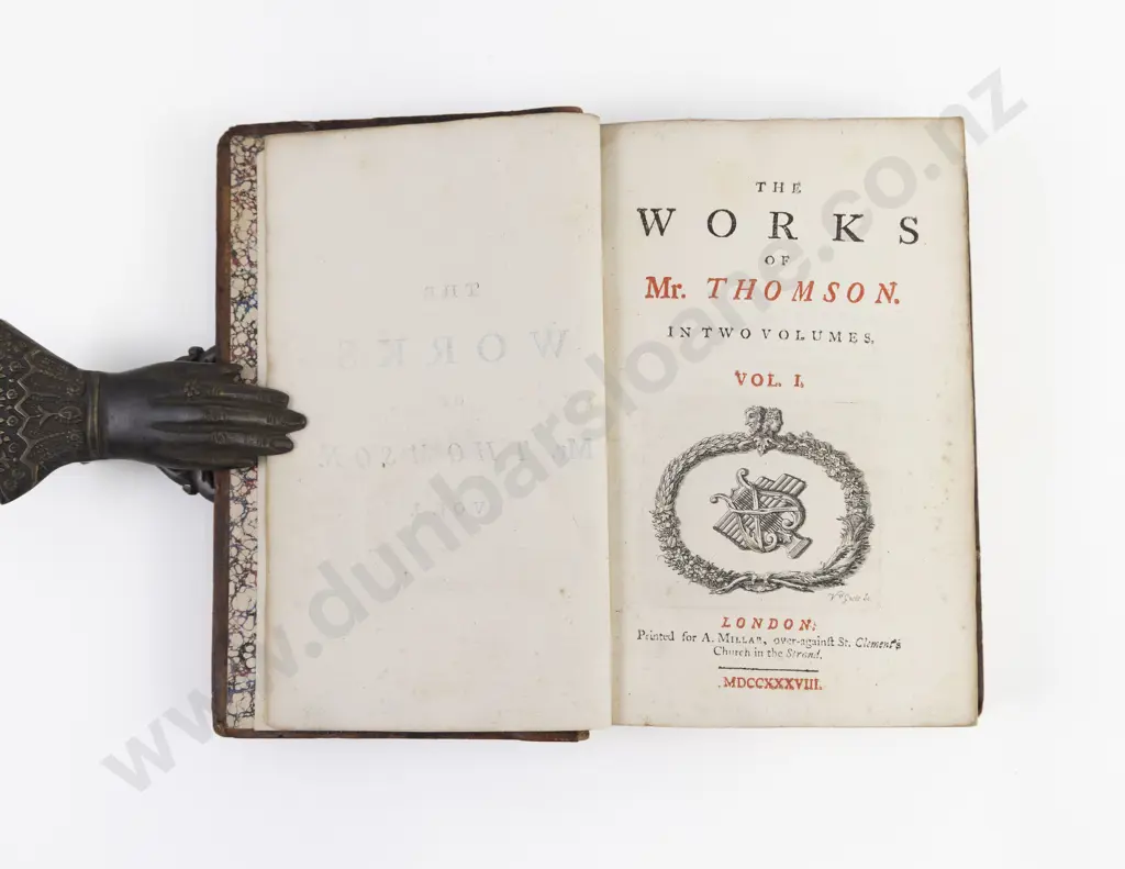 Thomson James - The Works of Mr Thomson (2 Volumes) Image 1++