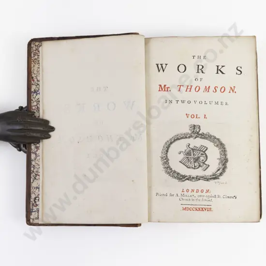 Thomson James - The Works of Mr Thomson (2 Volumes)