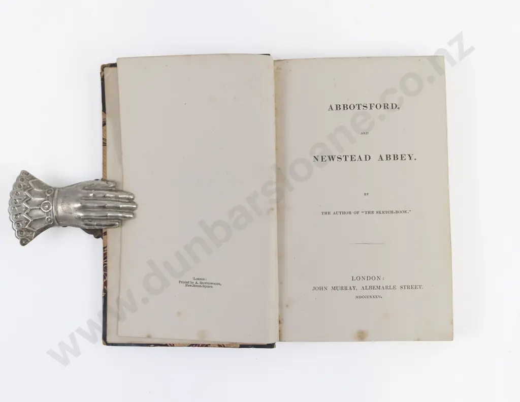 Irving, Washington, Abbotsford, and Newstead Abbey, 1835 Image 1++