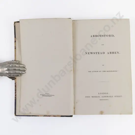 Irving, Washington, Abbotsford, and Newstead Abbey, 1835