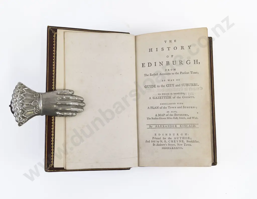 Kincaid, Alexander, The History Of Edinburgh, 1787 Image 1++