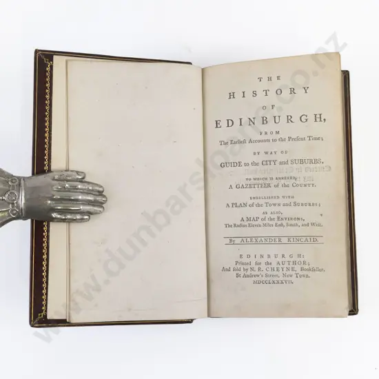 Kincaid, Alexander, The History Of Edinburgh, 1787