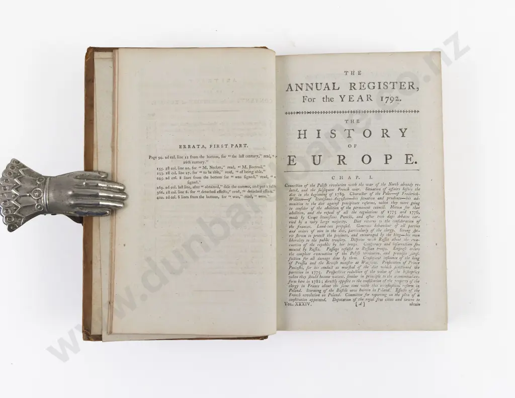 (-)The Annual Register, 1798 Image 1++