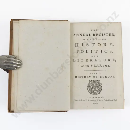 (-)The Annual Register, 1798