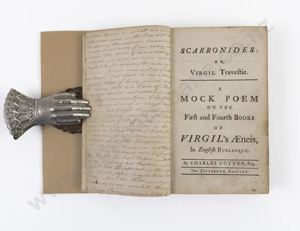 Cotton, Charles, The Genuine Poetical Works, 1770 Image 1++