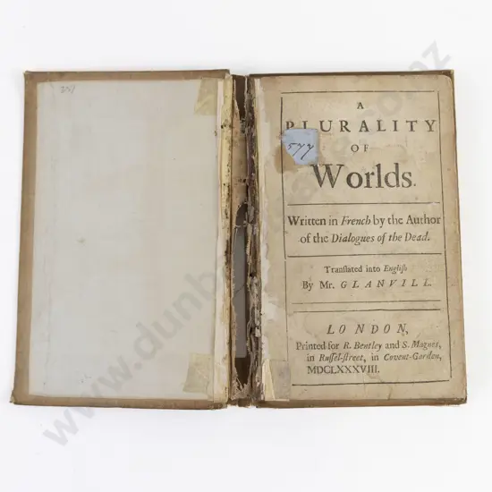 2 Small 17th Century Books Bound As One