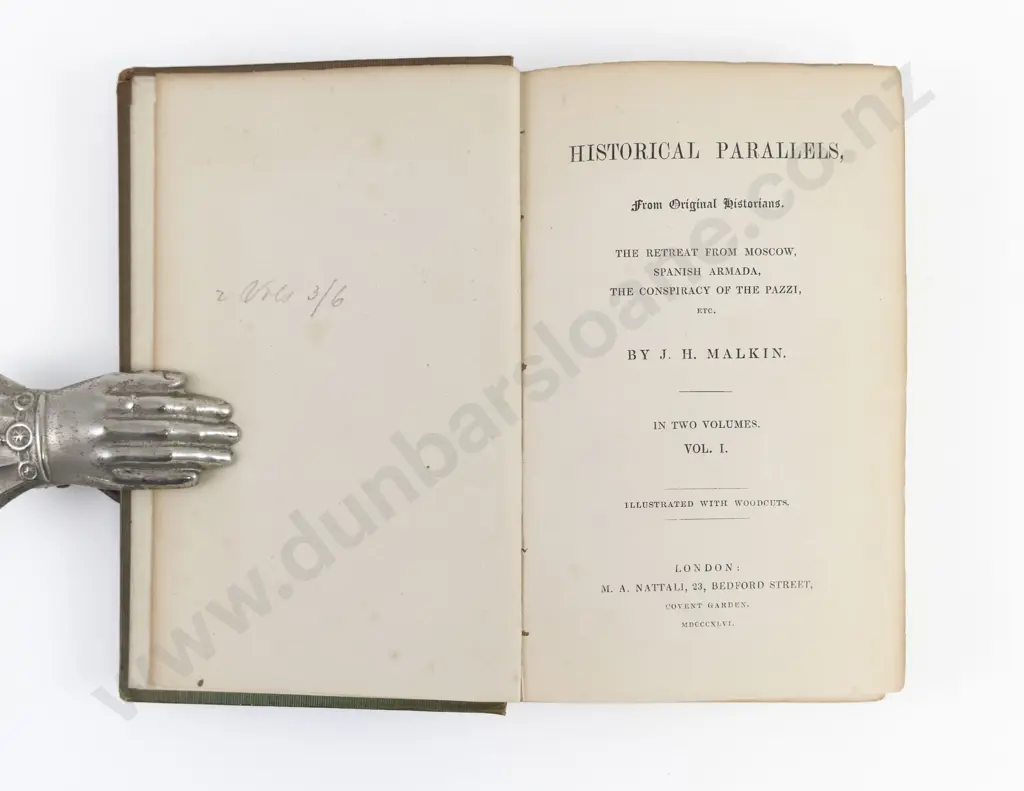 Malkin J H - Historical Parallels (2 Volumes) Image 1++