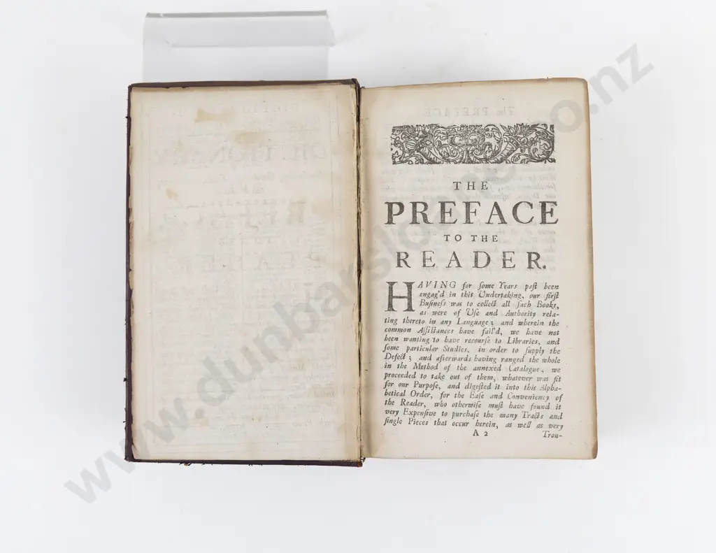 (-) Dictionarium Rusticum, Urbanicum & Botanicum, 1717 Image 1++