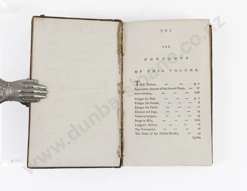 Rowley, Thomas, and Others, Poems, Supposed To Have Been Written At Bristol, 1777 Image 1++