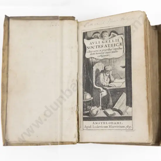 Gellius, Aulus (AD 125-180) Noctes Atticae, 1651