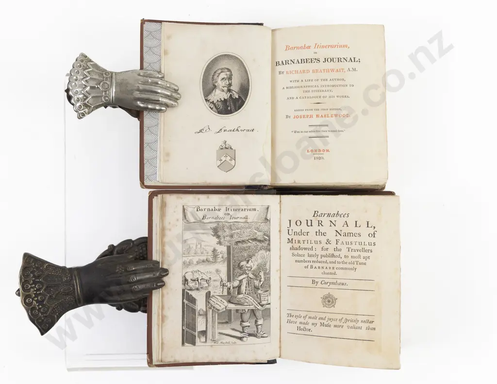 Brathwait, Richard, Barnabae Itinerarium, or Barnabee's Journal (2 Vols, 1820) Image 1++