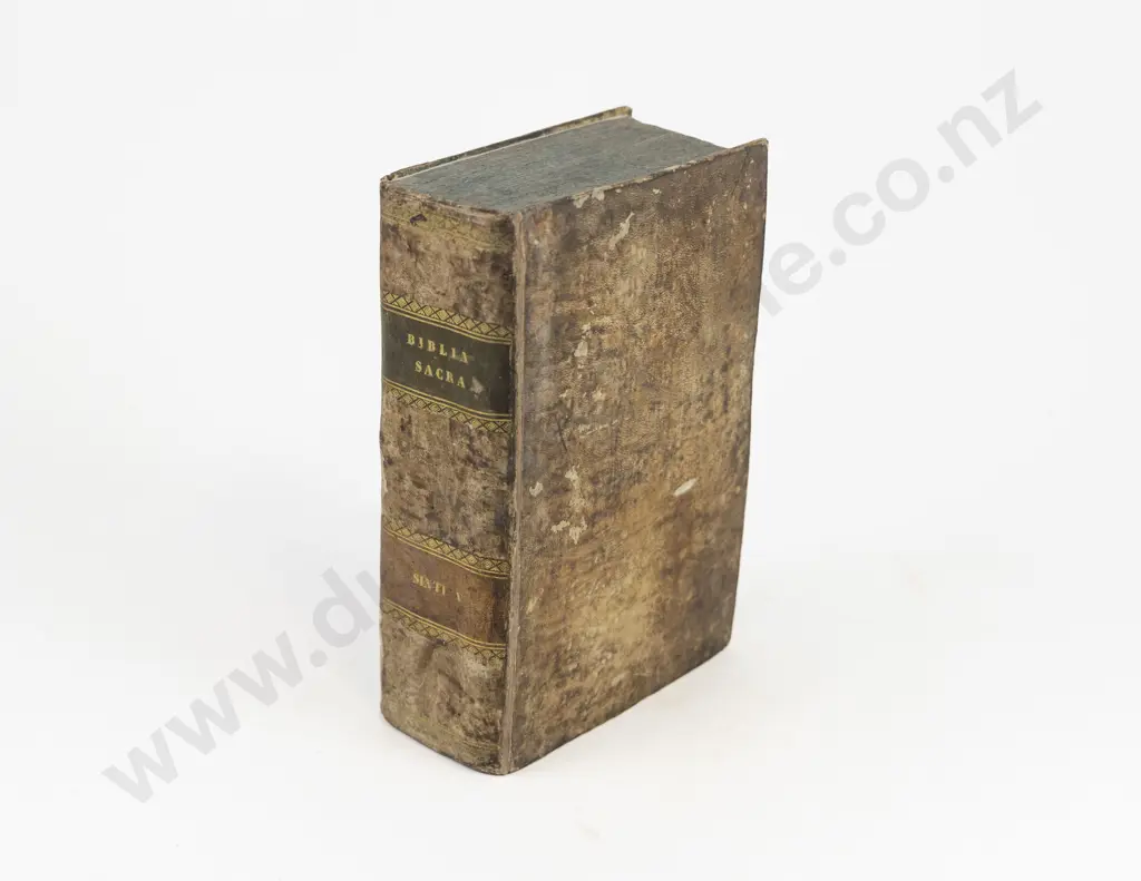 Biblia Sacra published by Nicolaum Pezzana, Venice, 1714 Image 1++