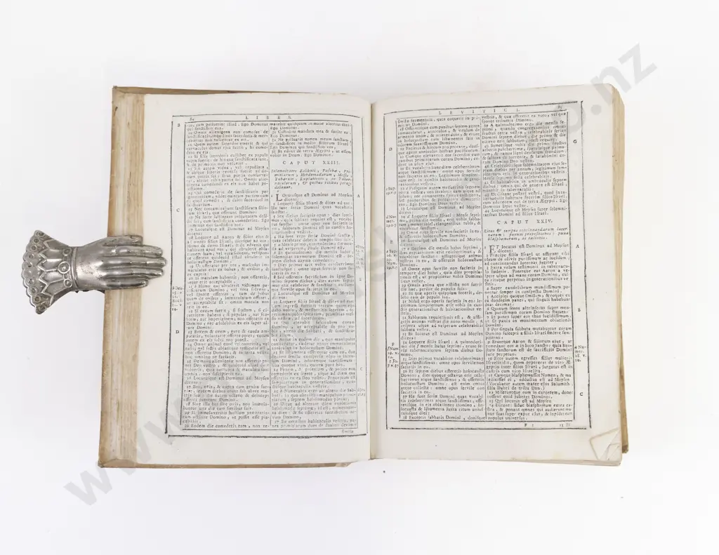Biblia Sacra published by Nicolao Pezzana, Venice, 1777 Image 1++