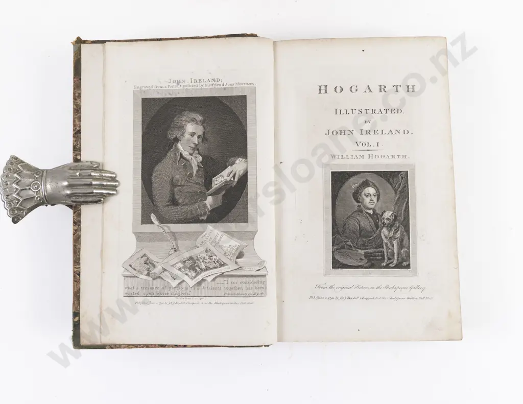 Ireland, John, Hogarth Illustrated (2 Vols plus Supplement, 1793-1804) Image 1++