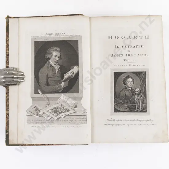 Ireland, John, Hogarth Illustrated (2 Vols plus Supplement, 1793-1804)