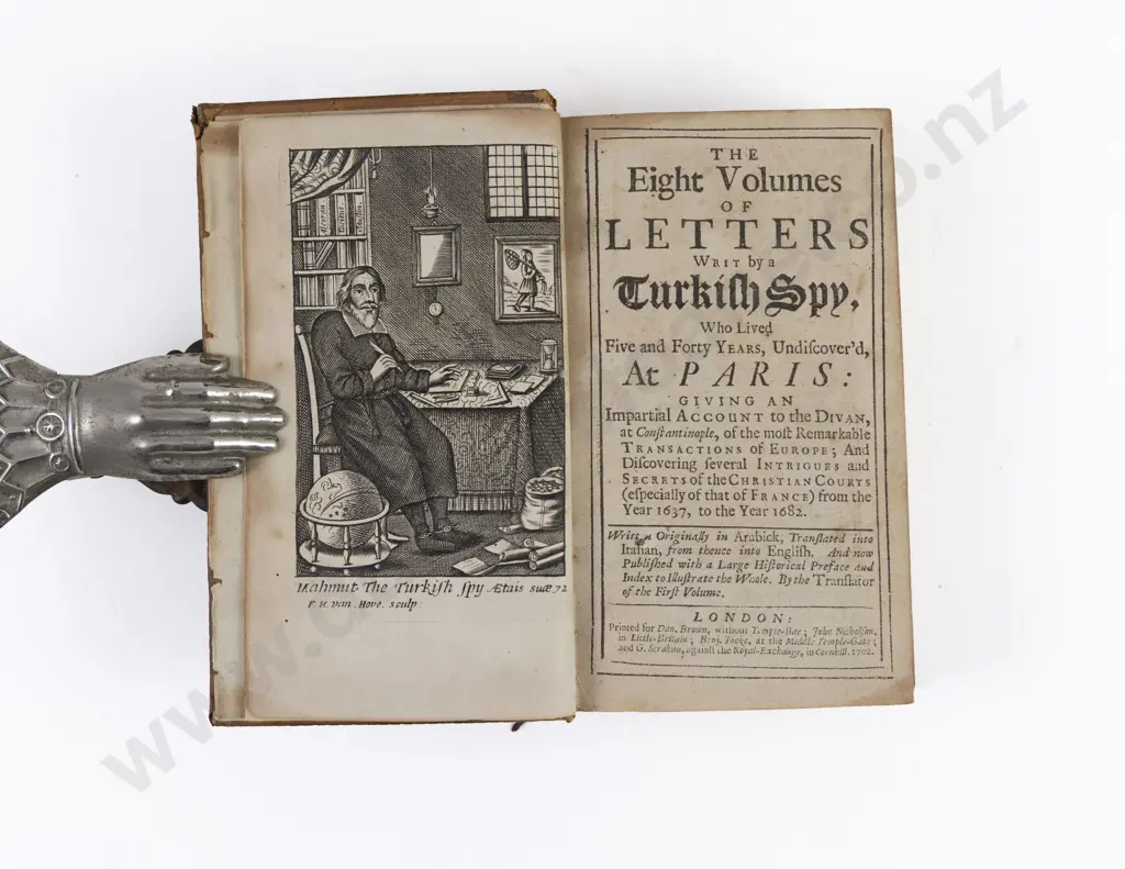 Marana, Giovanni Paolo, The Eight Volumes of Letters Writ by a Turkish Spy (8 Vols in 4, 1702) Image 1++