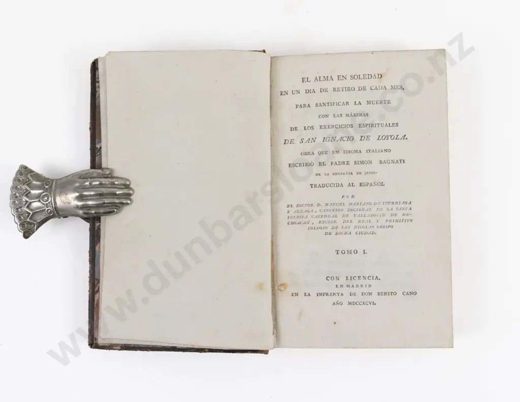 Bagnati, Padre Simon, El Alma En Soledad, 1796 (Volume 1) Image 1++