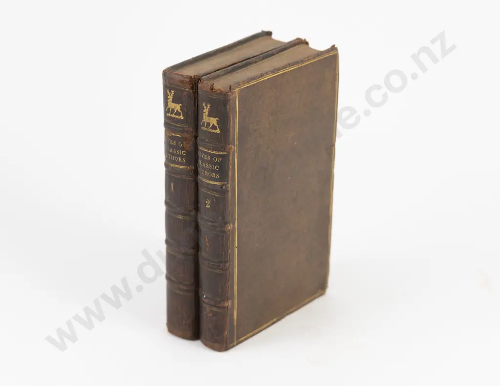 Harwood, Edward, Biographia Classica (2 Volumes, 1740) Image 1++