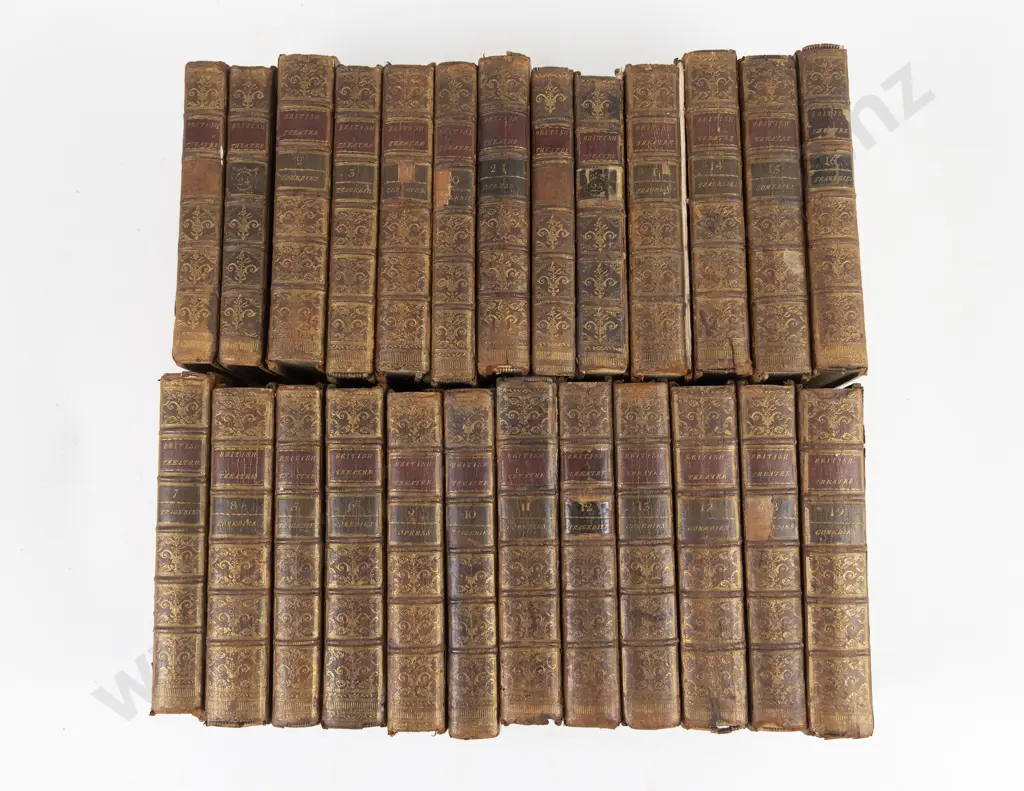 Bell, John, Bell's British Theatre (25 Volumes, 1776-1784) Image 1++