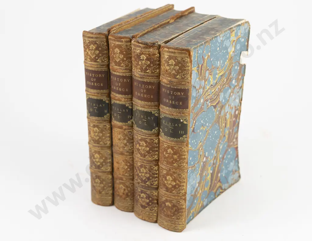 Finlay, George, A History Of Greece, 1877 (4 Vols of 7) Image 1++