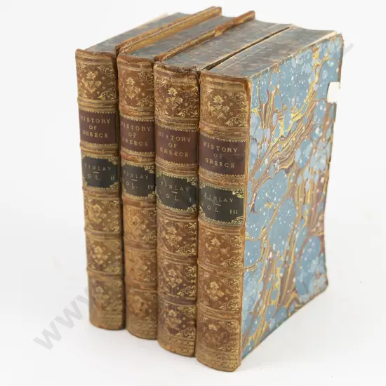Finlay, George, A History Of Greece, 1877 (4 Vols of 7)