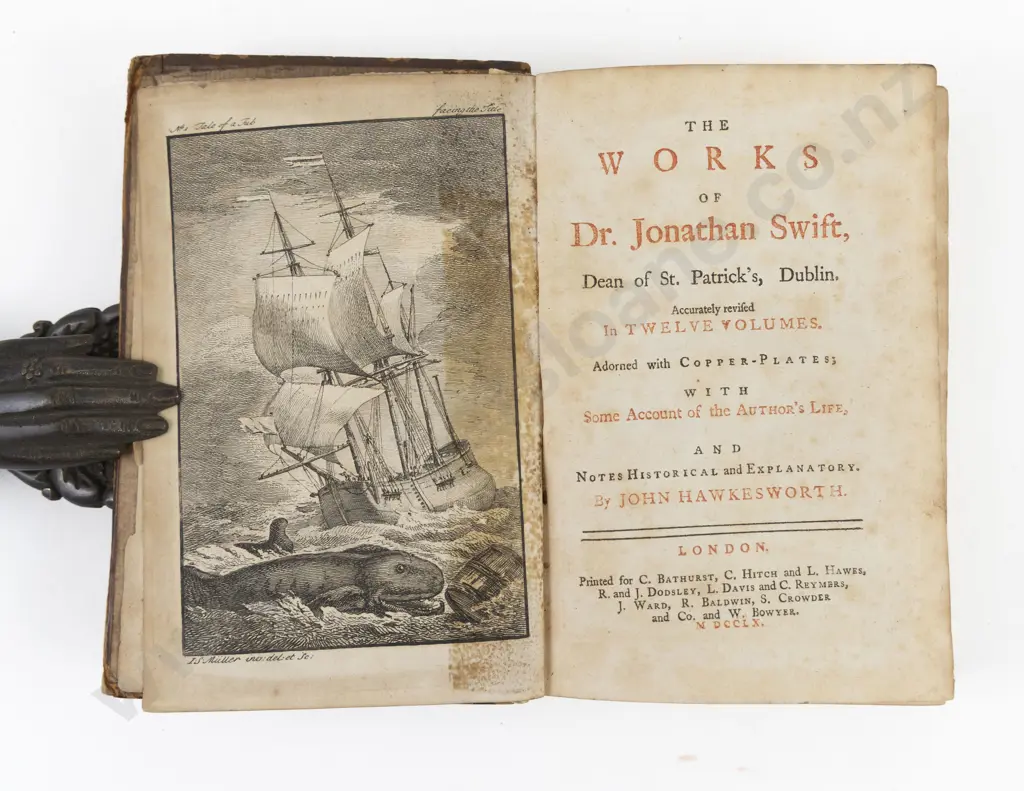 Swift, Dr. Jonathan, The Works of Dr. Jonathan Swift (12 Volumes, 1760) Image 1++
