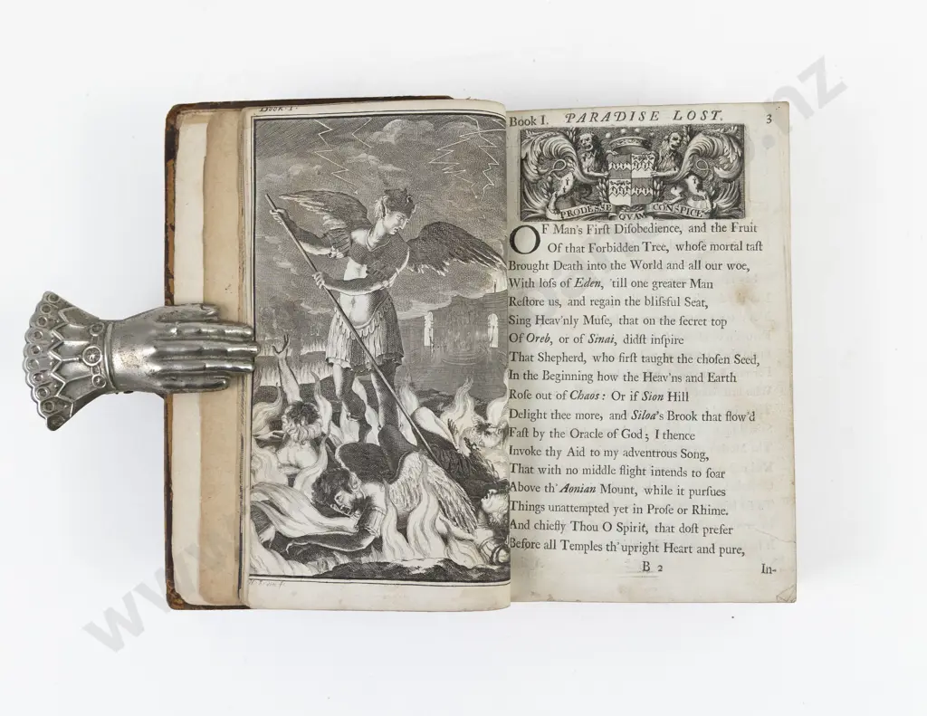 Milton, John, Paradise Lost A Poem, In Twelve Books, 1705 Image 1++