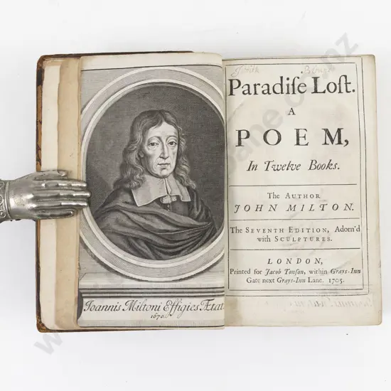 Milton, John, Paradise Lost A Poem, In Twelve Books, 1705