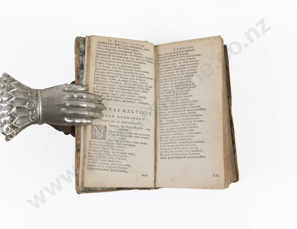 Buchanan, George, Poemata quae extant, 1687 Image 1++