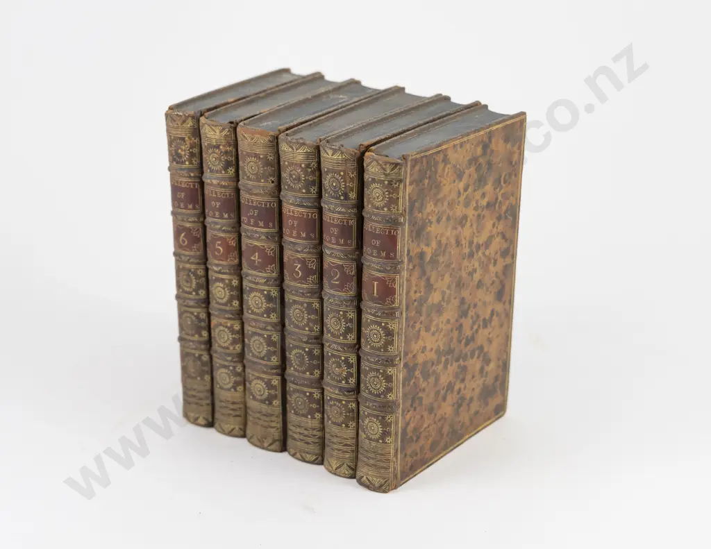 Several Hands, A Collection Of Poems In Six Volumes, 1763 Image 1++