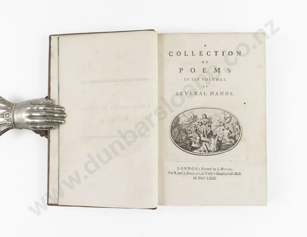 Several Hands, A Collection Of Poems In Six Volumes, 1763 Image 1++